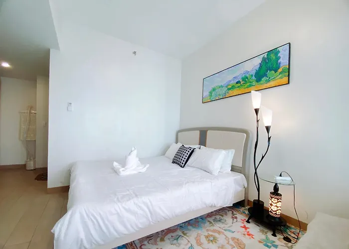 Luxurious 3 Bedrooms Highrise Oceanfront Near Airport Okada Solaire Casino Moa With Parking Apartamento Manila