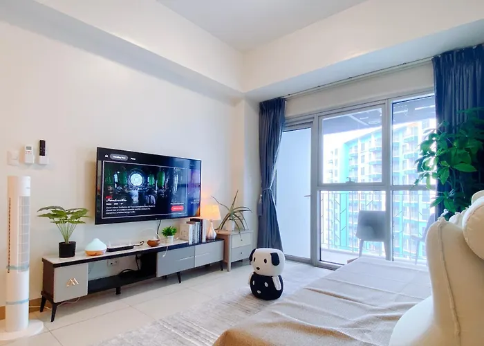 Luxurious 3 Bedrooms Highrise Oceanfront Near Airport Okada Solaire Casino Moa With Parking Apartamento *
